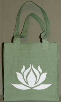 Lotus Flower Tote Bag