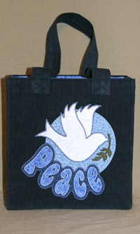 Peace Dove Tote Bag