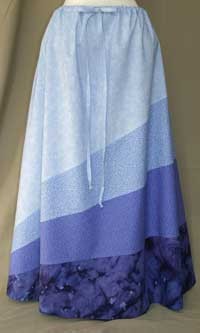 Blue Fade Skirt
