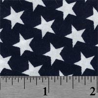 Navy with White Stars